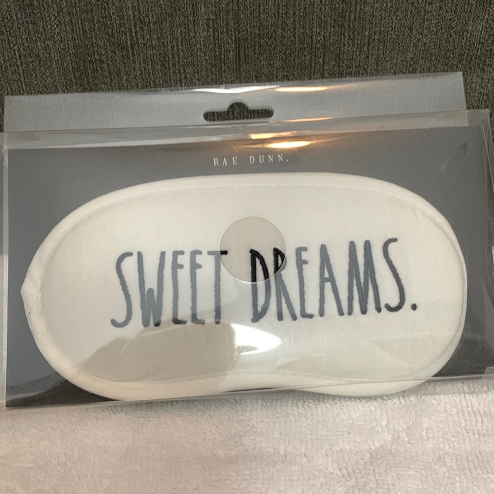 Rae Dunn SWEET DREAMS sleep mask